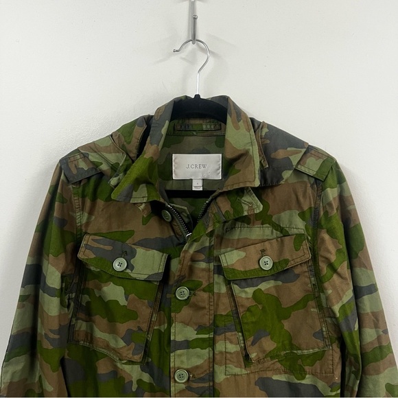 J.Crew Camo Utility Jacket - Picture 4 of 13